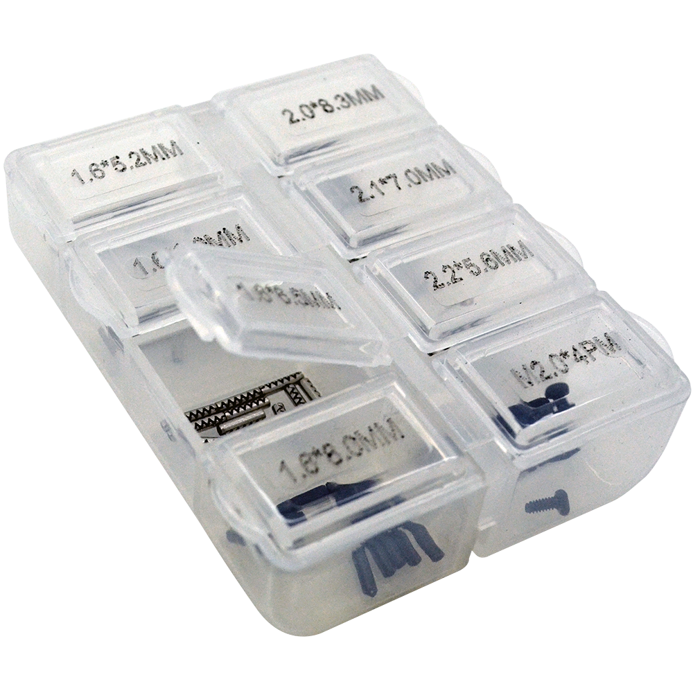 Honda Toyota Lexus Flip Remote Set of Replacement Roll Pins & Screws—10 Each in 7 Sizes (GTL) - ZIPPY LOCKS