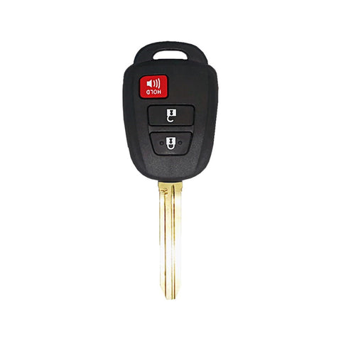 Toyota SUVs & Trucks 2013-2021 3-Button Remote Head Key H Chip - FCC ID: GQ4-52T