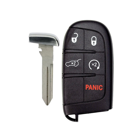 2014-2020 Jeep Grand Cherokee / 5-Button Smart Key / PN: 68143505AC FCC: M3N-40821302