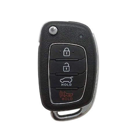 Hyundai Santa Fe 2017-2019 4-Button Flip Key (TQ8-RKE-4F31)