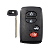 Toyota 2006-2010 Camry, Avalon 4 Btn Proximity Remote w/ Insert Key - FCC ID: HYQ14AAB - ZIPPY LOCKS