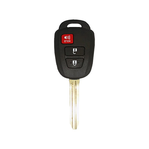 Toyota / Scion 2013-2021 3-Button Remote Head Key (HYQ12BDP, H-Chip)