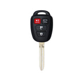 Scion/Toyota 2013-2021 4-Button Remote Head Key w/Hatch (HYQ12BDP, H-Chip)