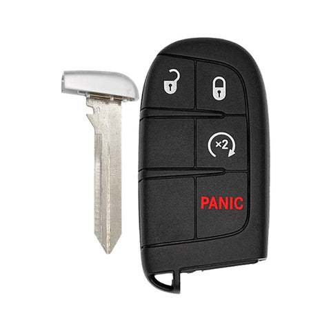 Jeep Compass 2017-2022 4-Btn Smart Key w/Remote Start (M3N-40821302) - ZIPPY LOCKS