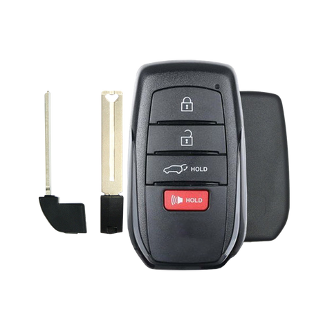Toyota Corolla Cross 2022 4-Button Smart Key w/Hatch (HYQ14FBW)