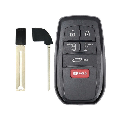 Toyota Sienna 2021-2024 6-Button Smart Key w/Hatch (HYQ14FBX)