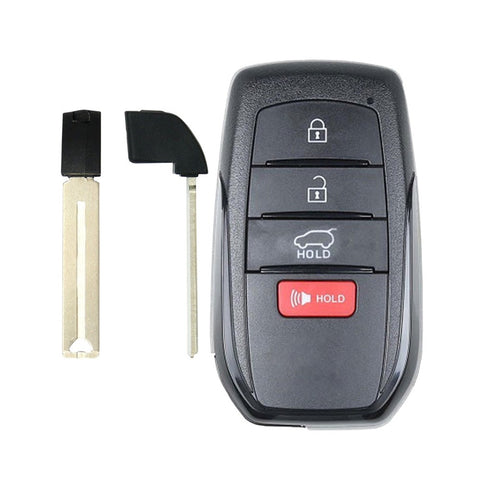 Toyota Grand Highlander 2024 4-Button Smart Key w/Hatch (HYQ14FBX)