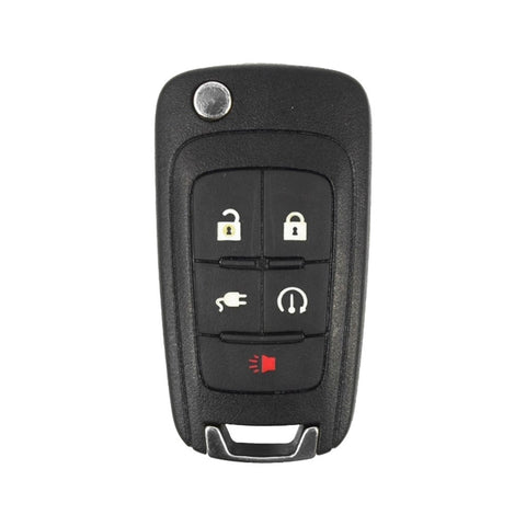 Chevrolet Volt/Malibu 2011-2016 5-Button Flip Remote Key (OHT05918179, PEPS)