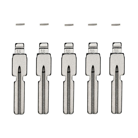 5-Pack BMW HU58 Flip Key Blade w/ Roll Pins for Xhorse Remotes - ZIPPY LOCKS