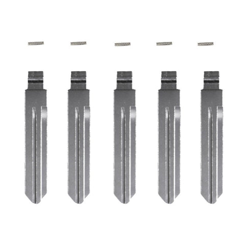 5-Pack Subaru NSN19 Flip Key Blade w/ Roll Pins for Xhorse Remotes - ZIPPY LOCKS