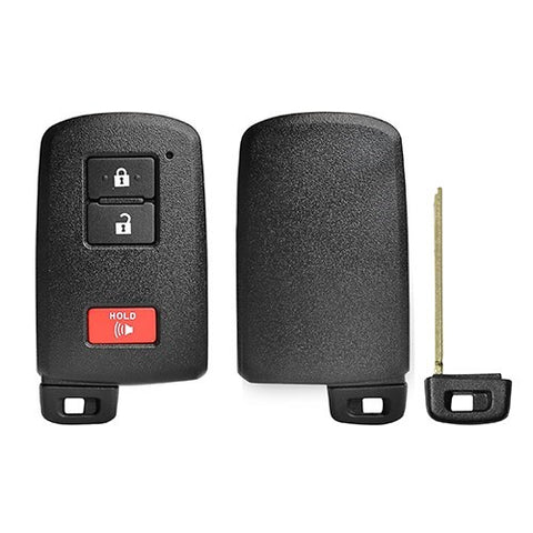 oyota 3-Button Smart Key Shell (GTL)