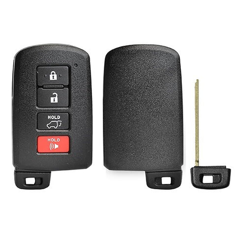 Toyota 4-Button Smart Key Shell TOY48/EK-036 (GTL)