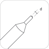 Universal Grade Carbide 1mm Tracer Point (RAISE) - ZIPPY LOCKS