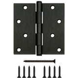 Master Lock - Exterior 4 hole Door Hinge - Various Styles and Colors - ZIPPY LOCKS