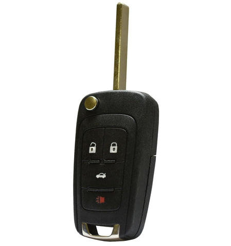 2010 - 2016 Chevrolet Buick GMC 4 BTN Flip Key FCC: OHT01060512 (NON-PROX/PEPS) - ZIPPY LOCKS