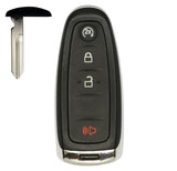 2011-2018 Ford Edge, Explorer, Flex, Expedition 4 Btn Ford Remote w/ Emergency Key - FCC ID: M3N5WY8609 - ZIPPY LOCKS