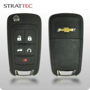 NEW!—2014+ Chevy Impala Malibu 5-Btn -433 MHz (STRATTEC 5912546) - ZIPPY LOCKS