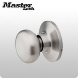 Master Lock - Grade 3 - Biscuit Style Knob - NO Keyway - DUMMY - ZIPPY LOCKS