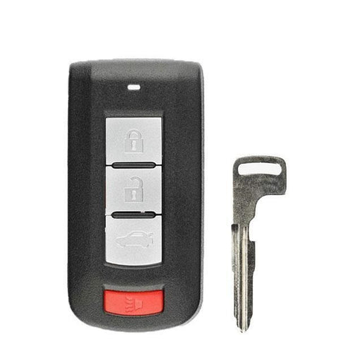 2008-2016 Mitsubishi Lancer / 4-Button Smart Key FCC: OUC644M-KEY-N - ZIPPY LOCKS