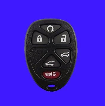 GM 6 Btn Remote Fob (SHELL) - ZIPPY LOCKS