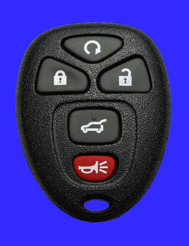 2007-2016 GM, Buick, Cadillac, Chevrolet, GMC, Saturn 5 Btn Remote (SHELL) - Fits: OUC60270 - ZIPPY LOCKS