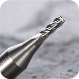 Universal Grade Carbide 2.5mm End Mill Cutter (RAISE) - ZIPPY LOCKS