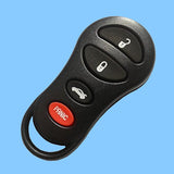 1999-2006 Chrysler, Dodge, Jeep 4-Button Keyless Entry Remote - FCC: GQ43VT17T - ZIPPY LOCKS