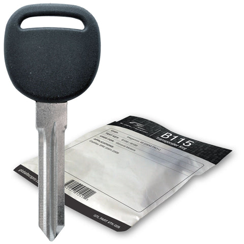 GM B115 Transponder Key (GTL) - ZIPPY LOCKS