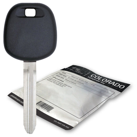 2008-2013 Chevy  TOY43R Colorado / GMC Canyon / Hummer H3 Transponder Key (GTL) PK3+ - ZIPPY LOCKS