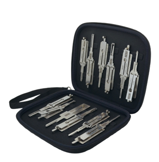 Large Lishi Magnetic Carrying Case—Holds 12 picks/ decoders - ZIPPY LOCKS