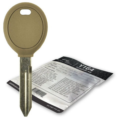 Chrysler Y164 Transponder Key (GTL) - ZIPPY LOCKS