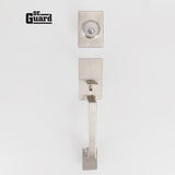 De Guard - Grade 3 - Square Design Handle Set Combo ( Lever or Knob Deadbolt ) - ZIPPY LOCKS