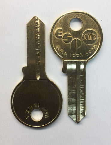 AM3 / AM6 Round Head Mechanical Key - ZIPPY LOCKS