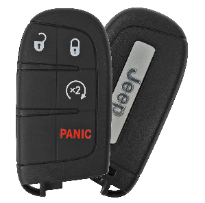 2015-2019 Jeep Compass 4 Btn - "Tombstone"  Smart Proximity Remote w/ High Security Insert - FCC: M3N-40821302 - ZIPPY LOCKS