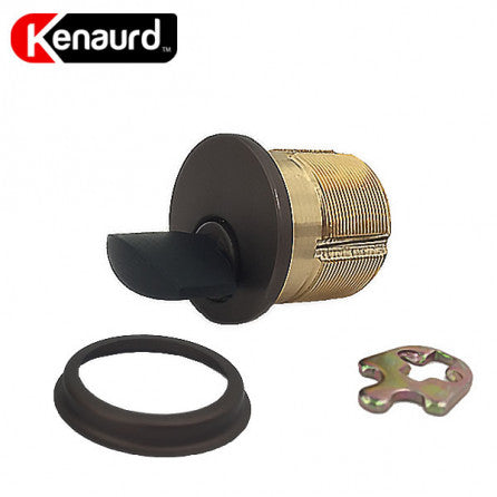 1" BRONZE- 10B / SC1 / KW1 / THUMB-TURN Premium Mortise Cylinder - ZIPPY LOCKS