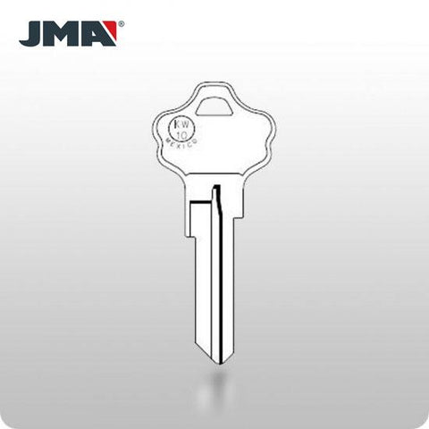 KW10 Keys - Brass (JMA KWI-2DE-BR) - ZIPPY LOCKS