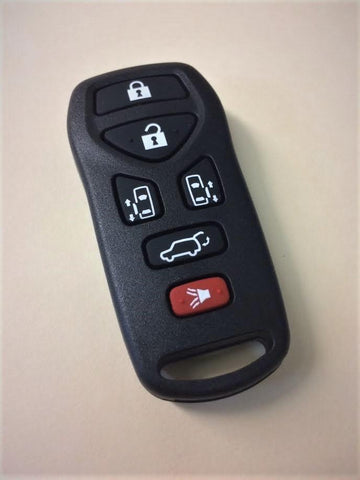 Nissan 2004 - 2010 Quest 6 Btn Remote FOB - FCC ID: KBRASTU51 - ZIPPY LOCKS