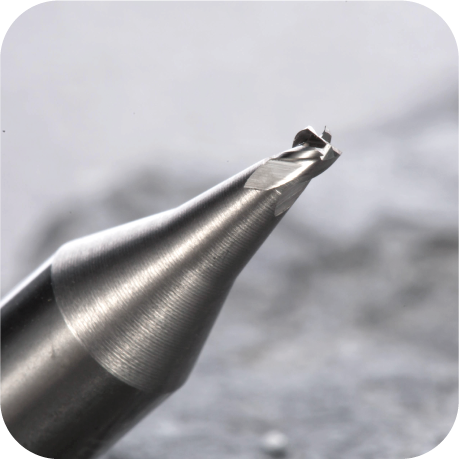 Swiss Grade Carbide 2mm End Mill Cutter (RAISE) - ZIPPY LOCKS