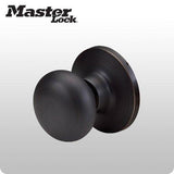 Master Lock - Grade 3 - Biscuit Style Knob - NO Keyway - DUMMY - ZIPPY LOCKS