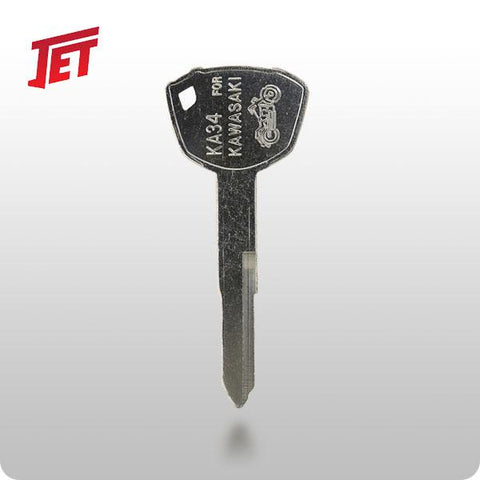 Kawasaki KA34-NP Motorcycle Key Blank - ZIPPY LOCKS