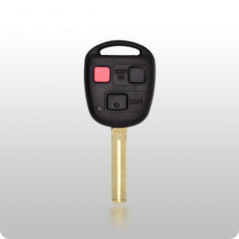 2003-2008 Lexus FCC:HYQ12BBT/HYQ1512V (4D-68) GX470 / LX470 3-BUTTON Remote Head Key - ZIPPY LOCKS