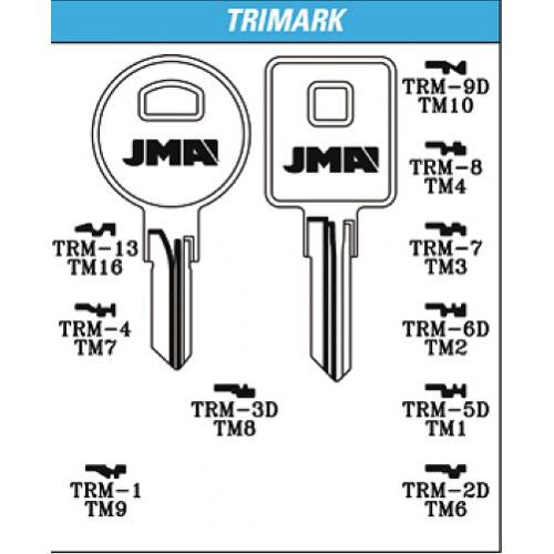 Trimark ILCO-TM13 / 1621 RV Key / JMA TRM-11D - ZIPPY LOCKS