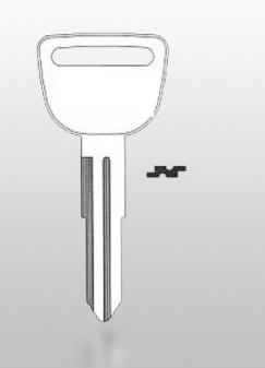 Honda / Acura HD91 / HD98 / X182 / X195 Mechanical Key (JMA-HOND-15) - ZIPPY LOCKS