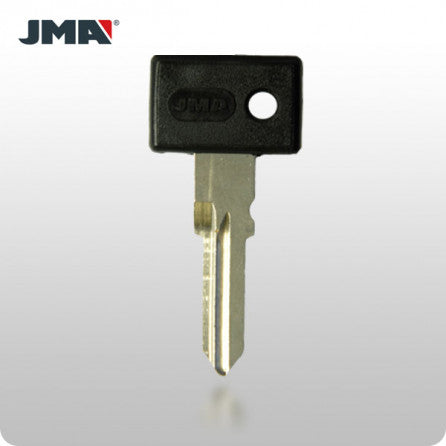 Vespa / Zadi YU2 / X167 Scooter Key - PLASTIC HEAD (JMA ZA-2.P) - ZIPPY LOCKS